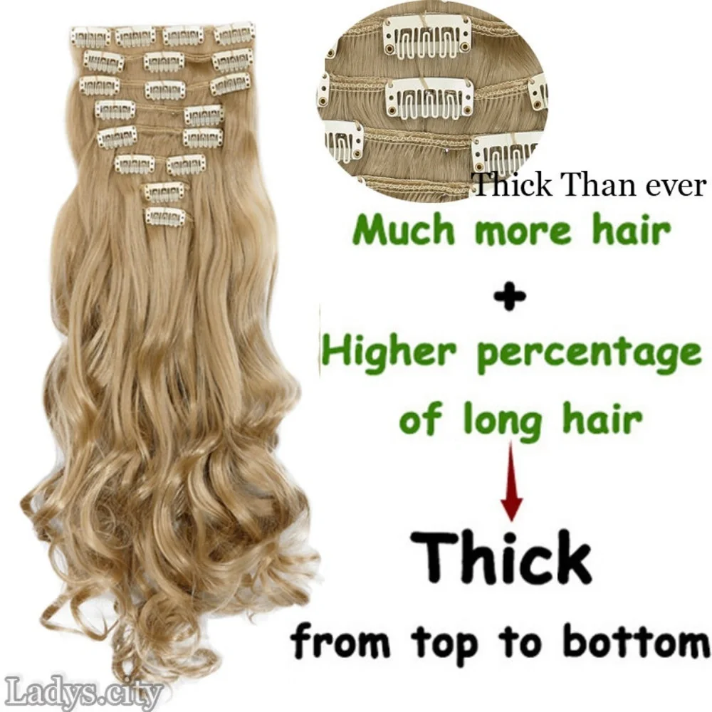 Wavy Long Hairpiece in Light Brown – Women's Hair Accessory